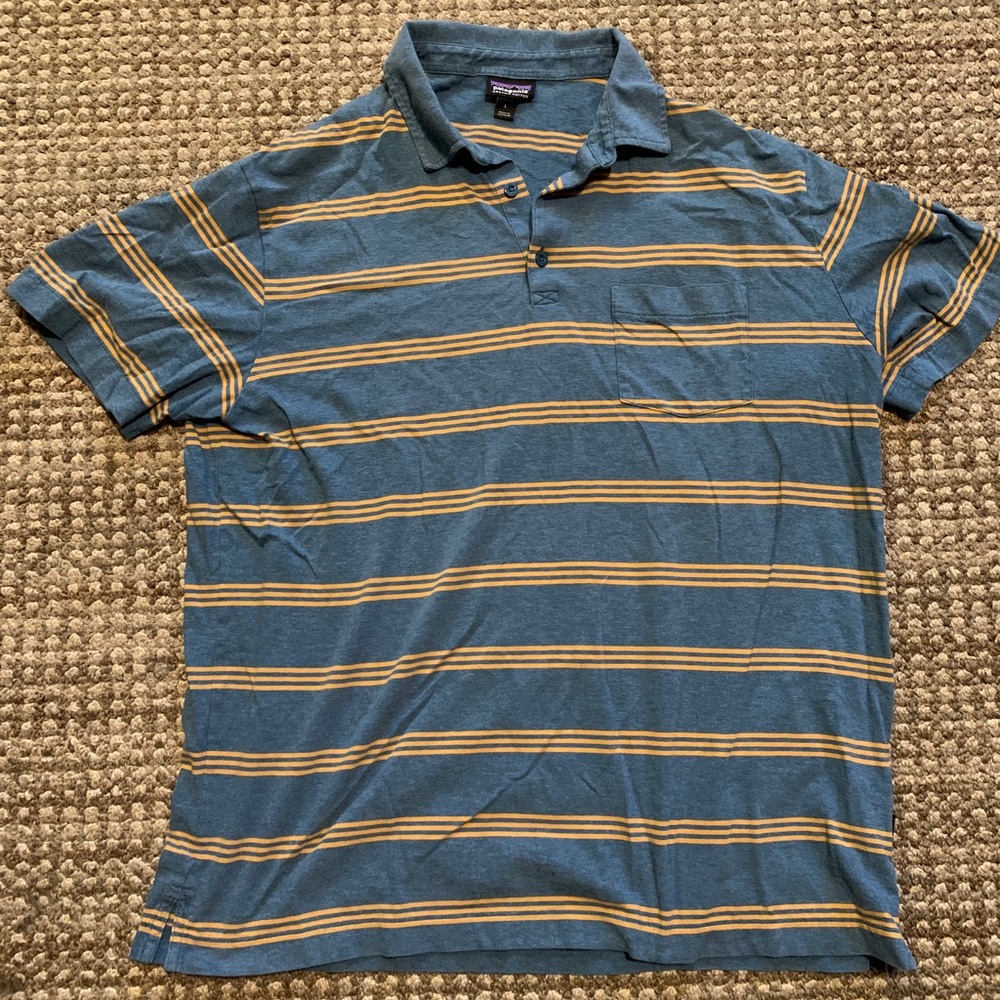 Patagonia Striped Polo